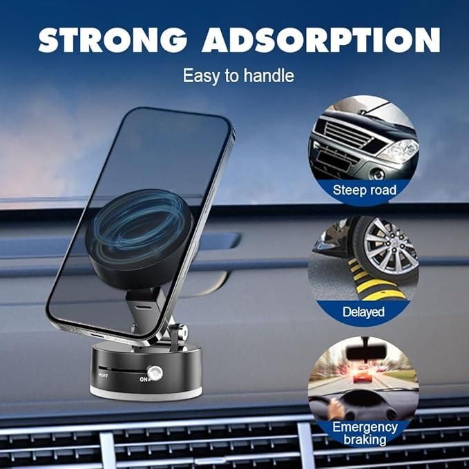 Premium Vacuum Magnetic Suction Phone Holder