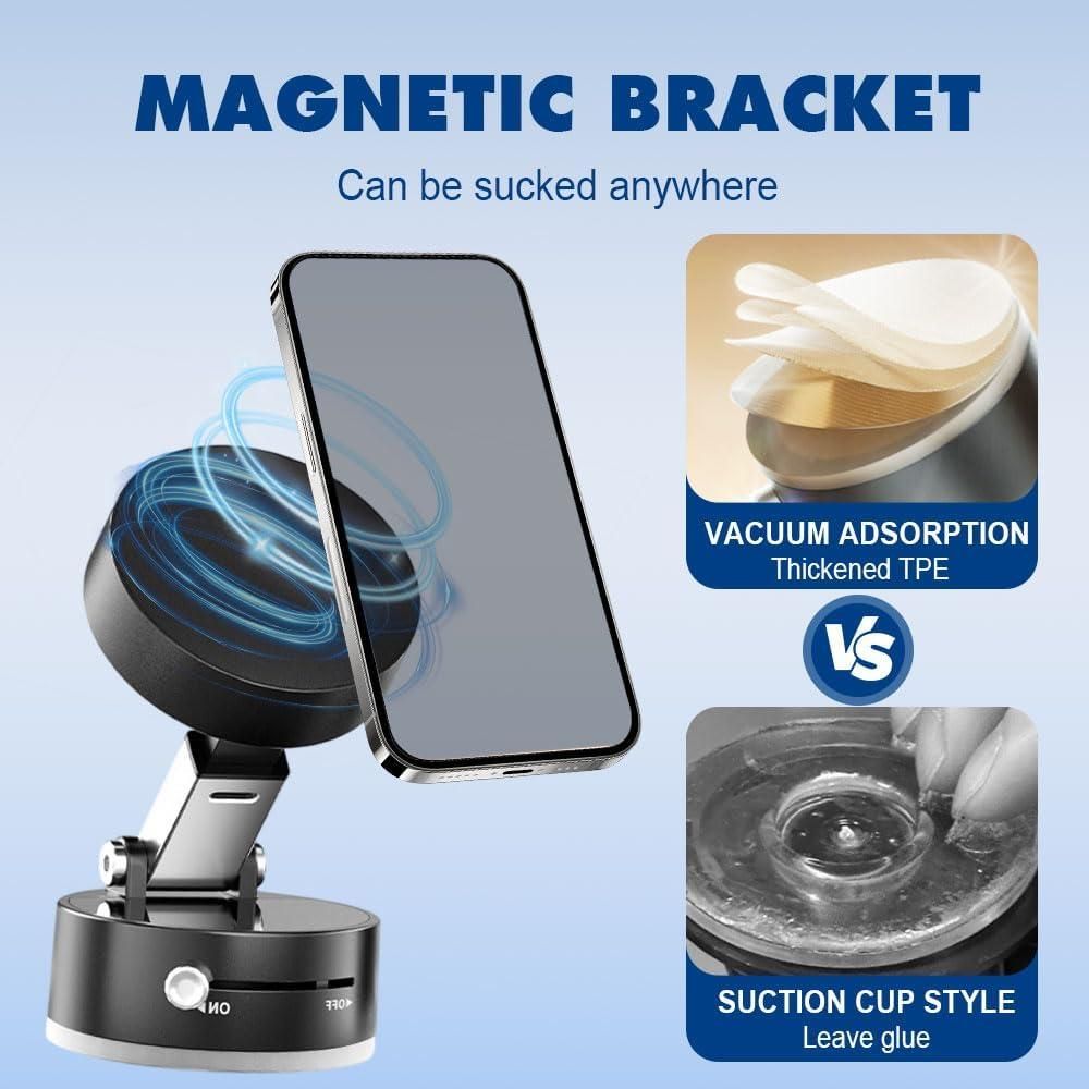 Premium Vacuum Magnetic Suction Phone Holder